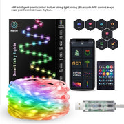 Smart Point Control Voice Control Lighting Chain Mobile Phone Bluetooth APP Control