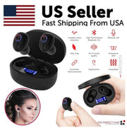 TWS Bluetooth Earbuds Waterproof Bluetooth 5.1 Headset Noise Cancelling Wireless
