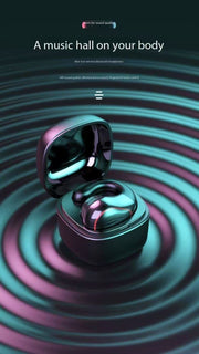 Mini Bluetooth Earbuds - Wireless Single Ear Headphones With Charging Case