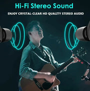 TWS Bluetooth Earbuds Waterproof Bluetooth 5.1 Headset Noise Cancelling Wireless